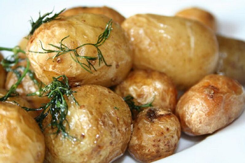 Potato use as the cause of a reduction in efficiency