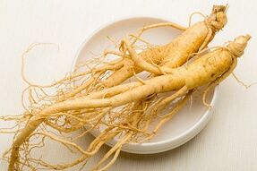 ginzeng root to increase efficiency